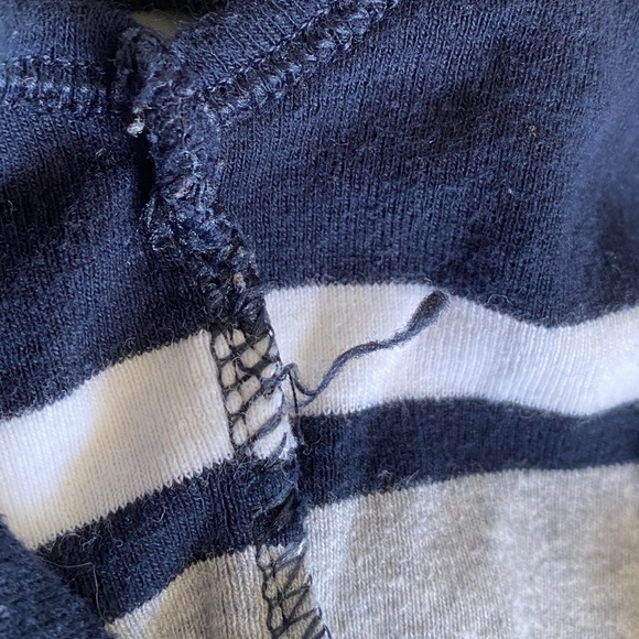 Brandy Melville Navy/Gray/White V Neck Tank - Picture 7 of 10